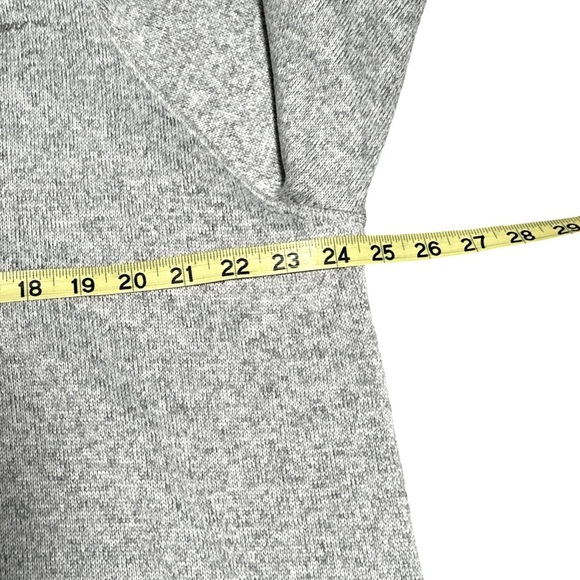 Eddie Bauer Men's Soft And Warm Grey Pull - Over 1/4 Zip-Up Sweater - Picture 5 of 6